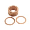sourcing map Washers Copper Sealing Washers 26 mm Pack of