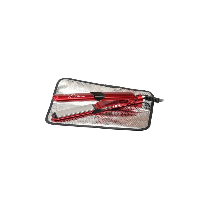 Alaciadora Profesional X-titanium 25mm Timco Tit-230r Color Rojo