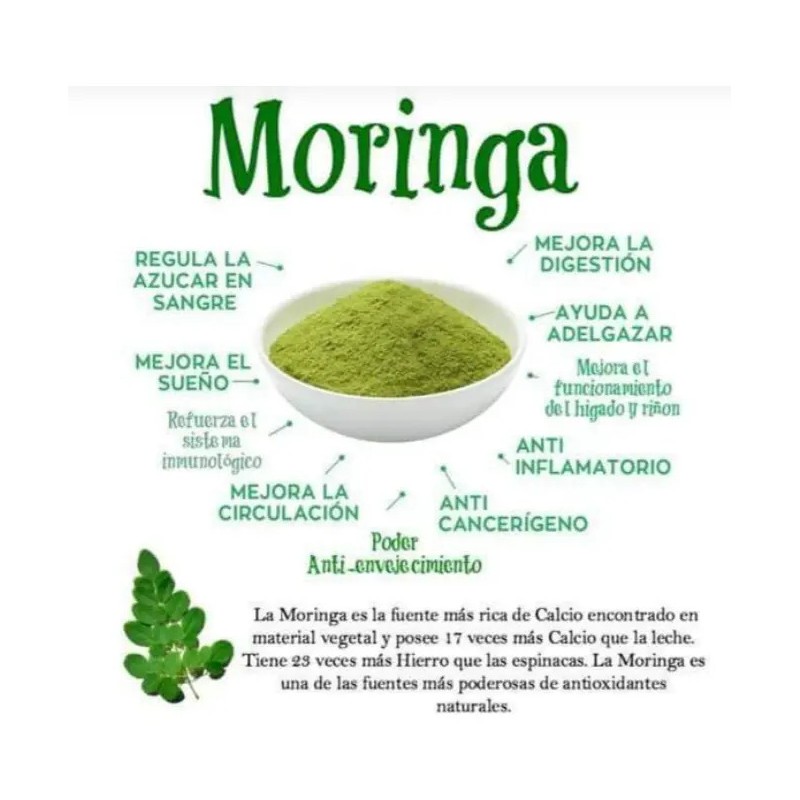 Moringa Líquida Bebida Sheló Nabel Rico Vitamina 2 Pz S605-2