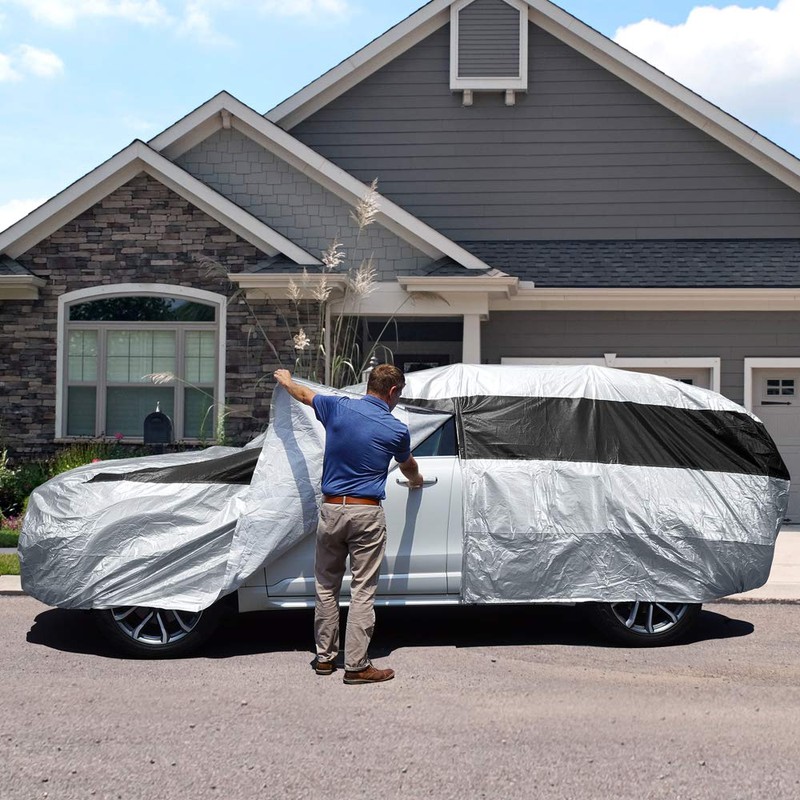 Titan Premium Multi-Layer PEVA Car Cover for Mid-Size SUV 188-206".