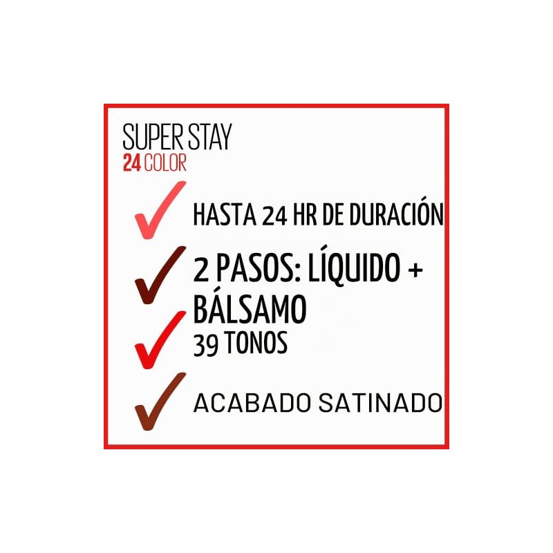 Maybelline New York SuperStay 24 2-Step Liquid Lipstick Makeup, Blush