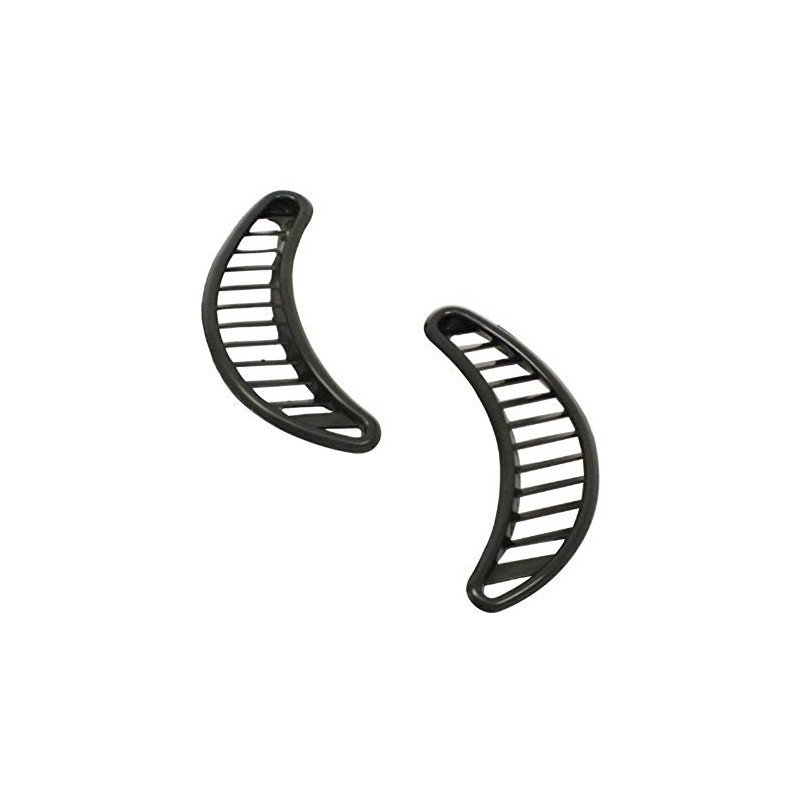 Empi Quarter Grilles, Blk Plastic, Dune Buggy Baja Bug