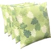 Zabuton Covers 55 59 Set of 5 Monstera Green