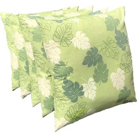 Zabuton Covers 55 59 Set of 5 Monstera Green