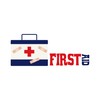 CafePress First AID Sticker Square Bumper Sticker Car Decal