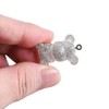HappyHome 100 PCS Heaton Hardware Screw Heaton Accessories Findings Handmade