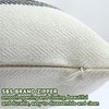 AmHoo Pack of 2 Farmhouse Linen Throw Pillow Cover Cushion