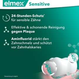 elmex SENSITIVE Toothpaste, Twin Pack