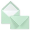 50 x envelopes in mint green - envelopes in DIN