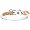 ONS Roll Round Collar #2 White (Small Dog)