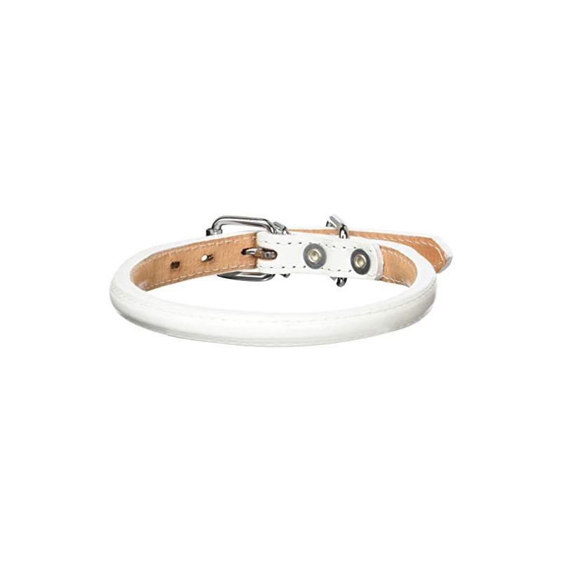 ONS Roll Round Collar #2 White (Small Dog)