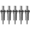 5 Packs of Heavy Duty Wedge and Feather Shims, Abuff
