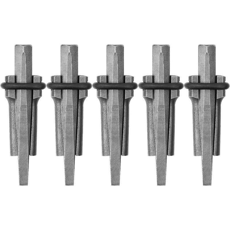 5 Packs of Heavy Duty Wedge and Feather Shims, Abuff
