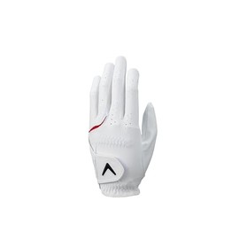Callaway Gloves All Weather LH WHT/RED 24 24 (24 cm Left Hand Worn [Right Handed]) White/Red Men's