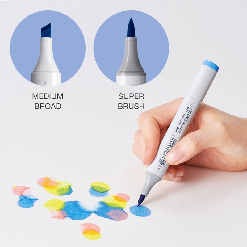 Copic x Julia Gisella Artist Marker Set of 6 Alcohol