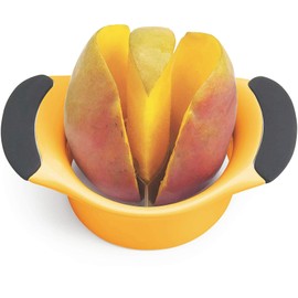 YNHIAG Mango Slicer, Yellow, Plastic and Stainless Steel