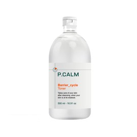 P.CALM Barrier Cycle Lotion, 16.9 fl oz (500 ml), Barrier Cycle Toner 16.9 fl oz (500 ml)