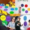 Colorful Dry Erase Dots Circles Whiteboard Marker Removable Stickers Spots