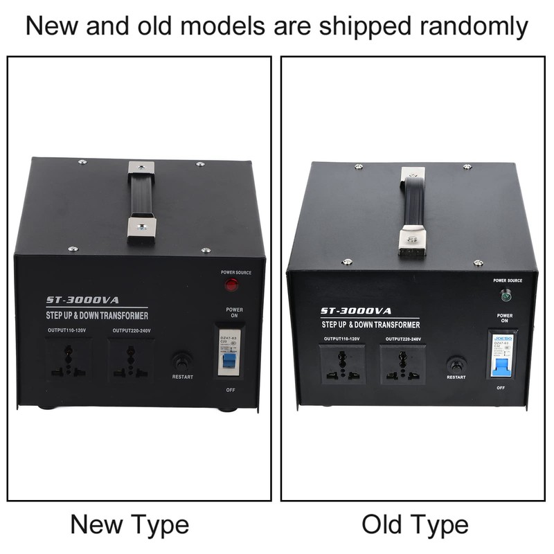 3000W AC Voltage Converter Single Phase Power Transformer