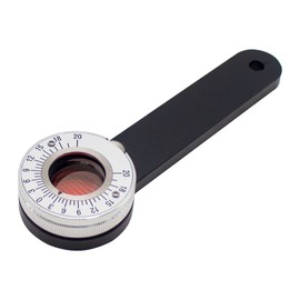 iDili Optical Phoria Tester Ophthalmic Recessive Strabismus Testing Tools Prism Diopters Convergiometer Portable Maddox Rod Rotating