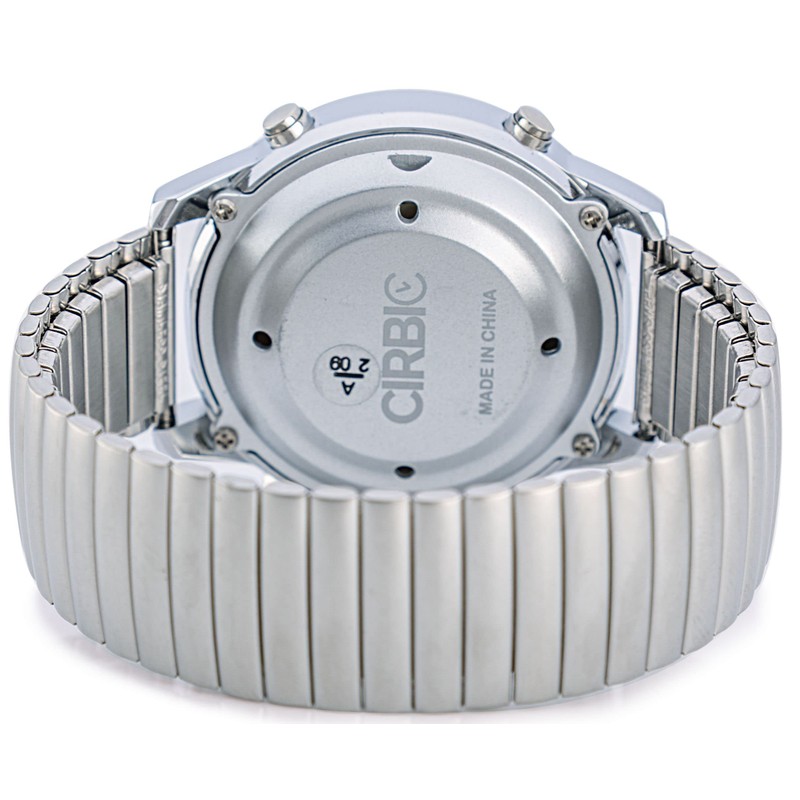 Cirbic Large, Clear English Voice Digital Talking Watch for The