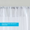 Linenspa Sheer Window Curtain Panels with Rod Pocket - 2