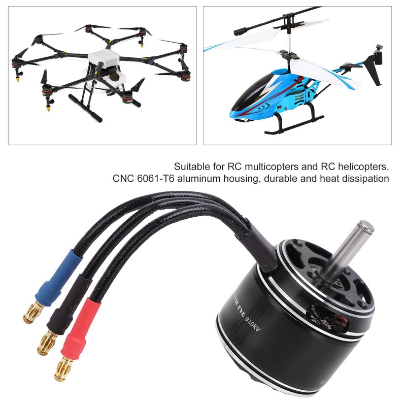 RC D3536EVO 3‑4S Lipo Brushless Motor for RC Multicopters Helicopter