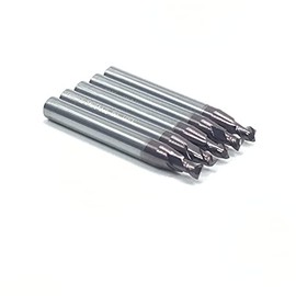 2.0mm End Milling Cutter V037 for Keyline Gymkana 994 & Keyline Ninja & Keyline Vortex & Ninja Vortex & KEYLINE Versa Machine(5pcs)