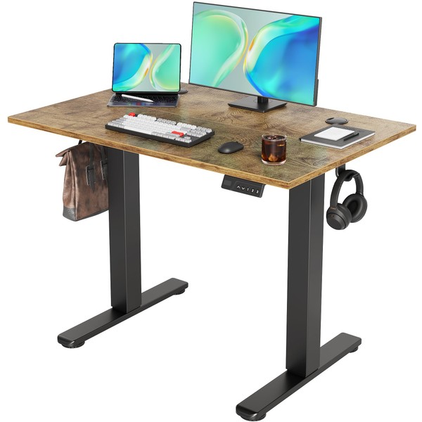 Seang Electric Standing Desk Adjustable Height, 40 x 24 Inch