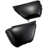 Bike Parts Center Side Covers (Left and Right Set) Black