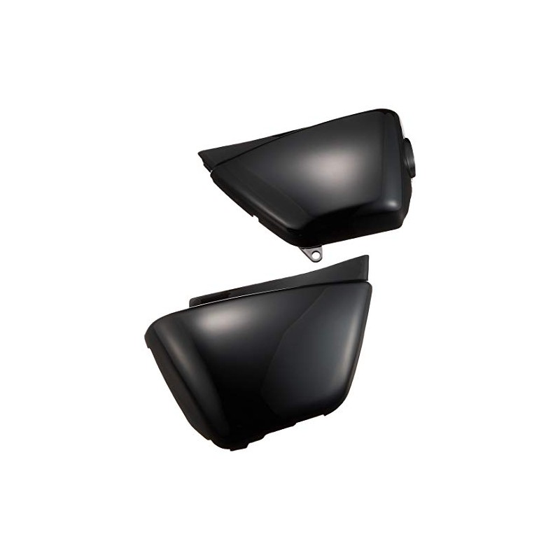 Bike Parts Center Side Covers (Left and Right Set) Black