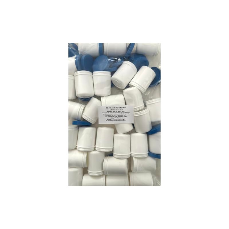 30 ointment containers, cream jars, high ointment jar, 35 ml