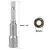 Fixinus 5 Pieces 8 mm Magnetic Socket Wrench Set, 1/4