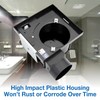 Air King 90 CFM 3.0 Sones Ceiling Mounted Snap-In Installation
