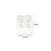 LT Easiyl Pack of 4 Bicycle Shoe Clips Cleats Compatible