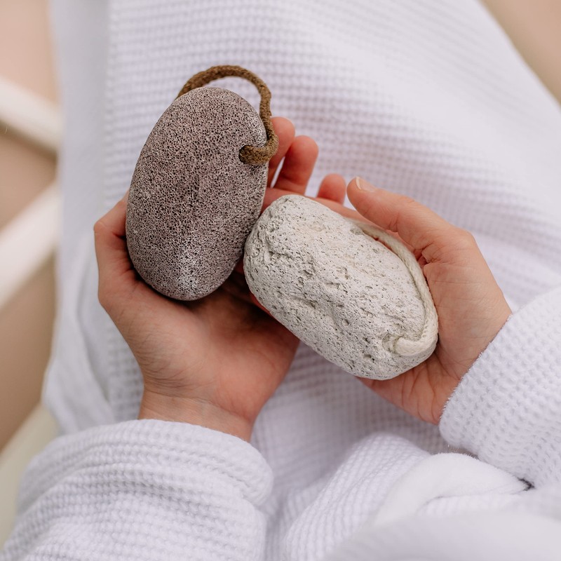 Croll & Denecke Genuine volcanic pumice stone with cord