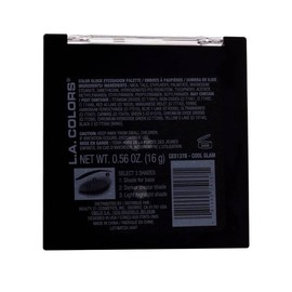 Sombra de ojos LA colors Gris 16g