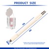Kiln Thermocouple Type K, 6 Inch 8 Gauge Replacement Kiln
