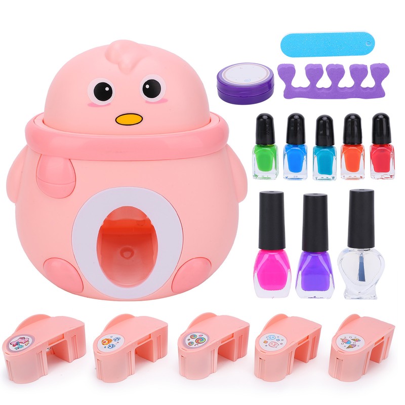 Children Nail Art Machine Kit Children Girl Nail Art Polish
