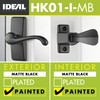 Ideal Security GL Door Lever Set with Keyed Deadbolt Lock