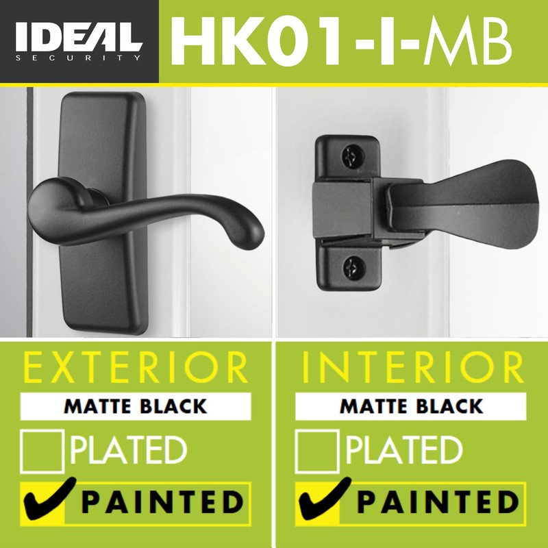 Ideal Security GL Door Lever Set with Keyed Deadbolt Lock