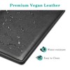 Fintie Server Book Organizer with Zipper Pocket, PU Leather Restaurant