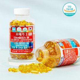 Unicell Farm Large Capacity Omega 3 300 Capsules EPA DHA 1110mg 100 Days Supply / 대용량 오메가3 300캡슐 EPA DHA 1110mg 100일분