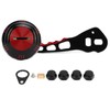 Fishing Reel Handle Aluminum Alloy Prevent Slip Ergonomic Replacement Baitcasting