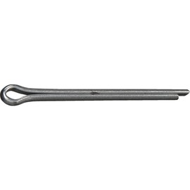 Trusco Nakayama Y845-2520 Split Pins, Steel, 0.1 x L 0.8 inches (2.5 x 20 mm), Pack of 20
