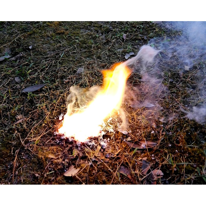 Bushcraft Emergency Fire Starter 20 Bags Magnesiums 99% Pure For