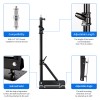 universal 51"/71" Triangle Wall Mount Boom Arm Stand For Extensions
