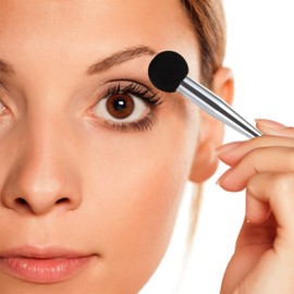 FOMIYES 2sets Elegant Makeup Brush Set Eyelash Eyebrow Lash Brush Makeup Sponge Double Head for Her 6pcs*2