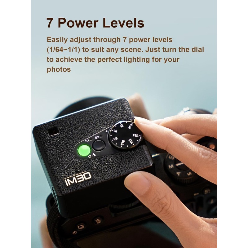 Godox IM30 Mini Camera Flash Device, iM30 Mini Manual Flash,