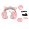 Cat Ear Gaming Headset RGB Light Bluetooth Wireless Headphones with